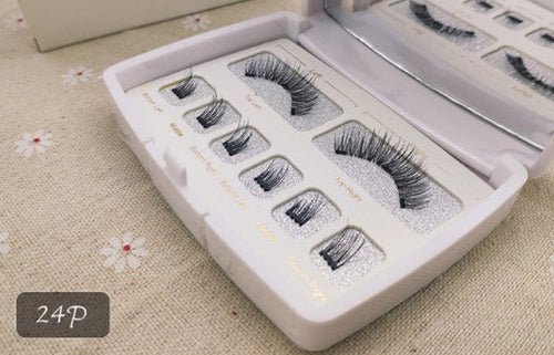 Magnetic Eyelashes Natural Look; Reusable Magnetic Lashes Eyelash Extension Kit