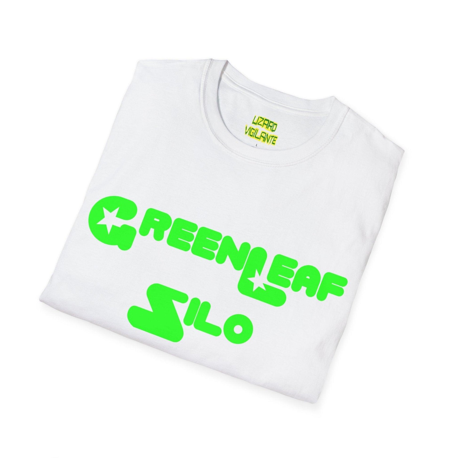 GreenLeaf Silo Starfont Unisex Softstyle T-Shirt - Lizard Vigilante