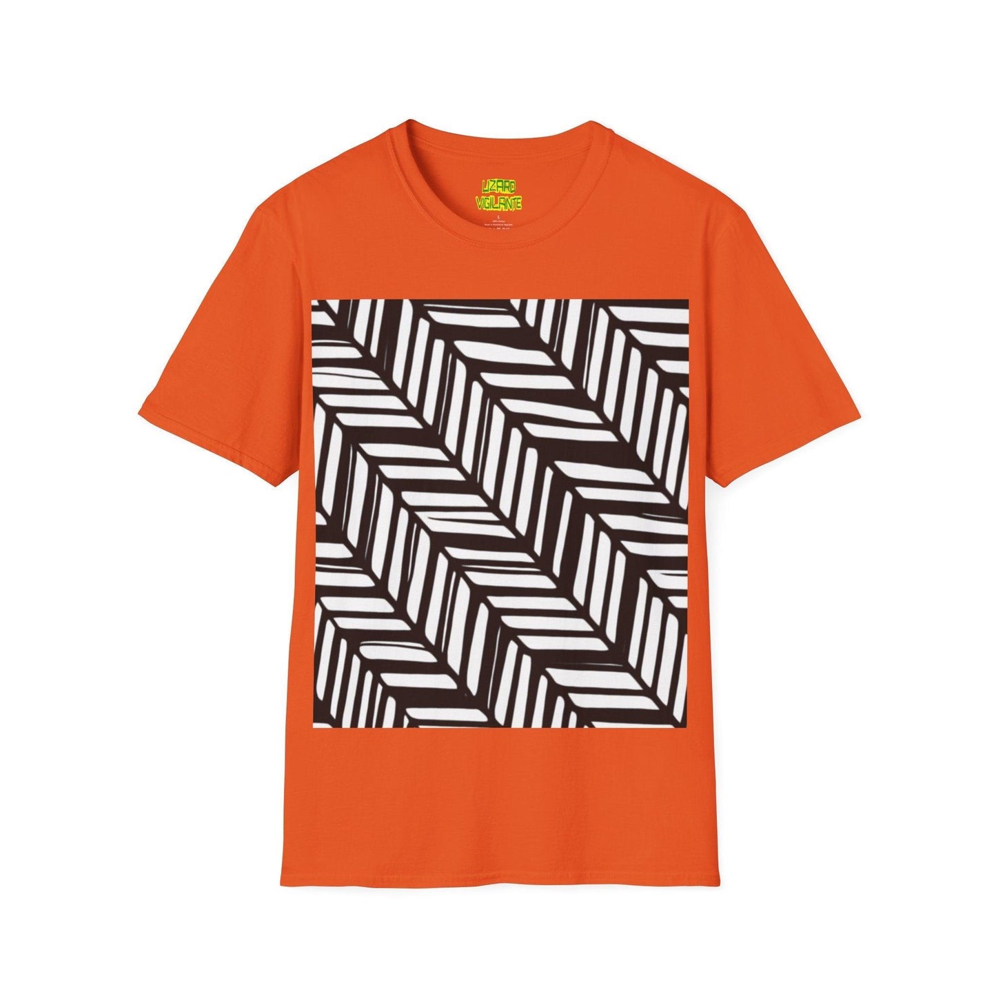 Liz Herringbone Unisex Softstyle T-Shirt - Lizard Vigilante