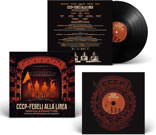 Cccp-Fedeli Alla Linea - Gran Gala Punkettone - LP+DVD [LP] Vinyl Record