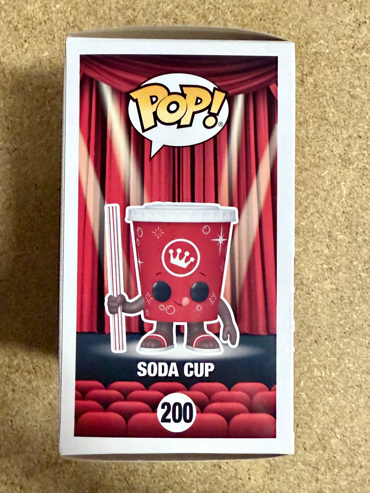 Geena Davis Signed Funko Pop! Movie Theaters Soda Cup #200 With JSA COA
