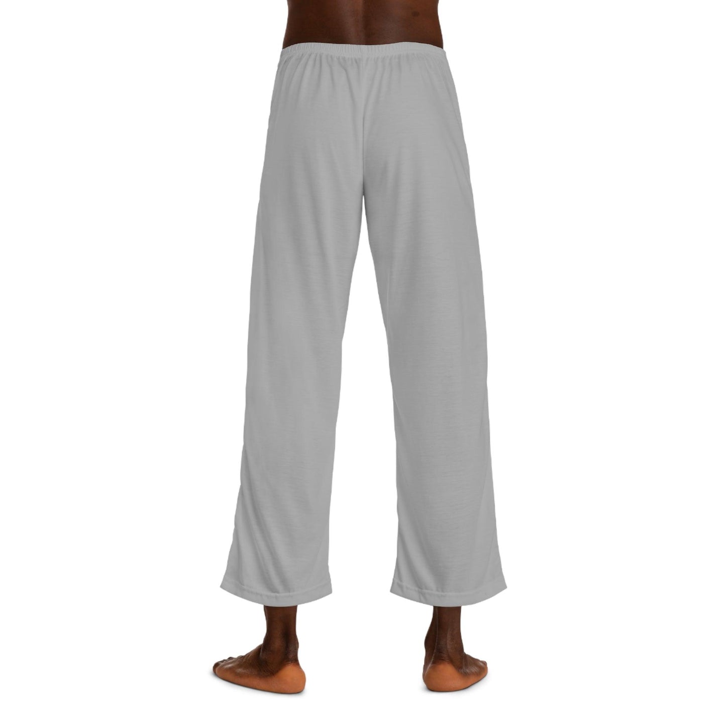 Men's Pajama Pants - Light Gray - Lizard Vigilante