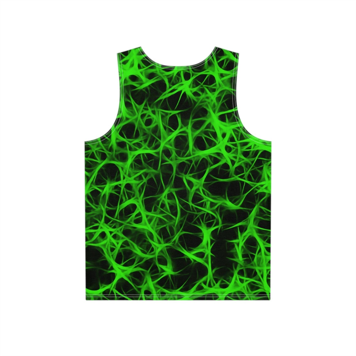 Neon Green Charged Men's Tank - Lizard Vigilante