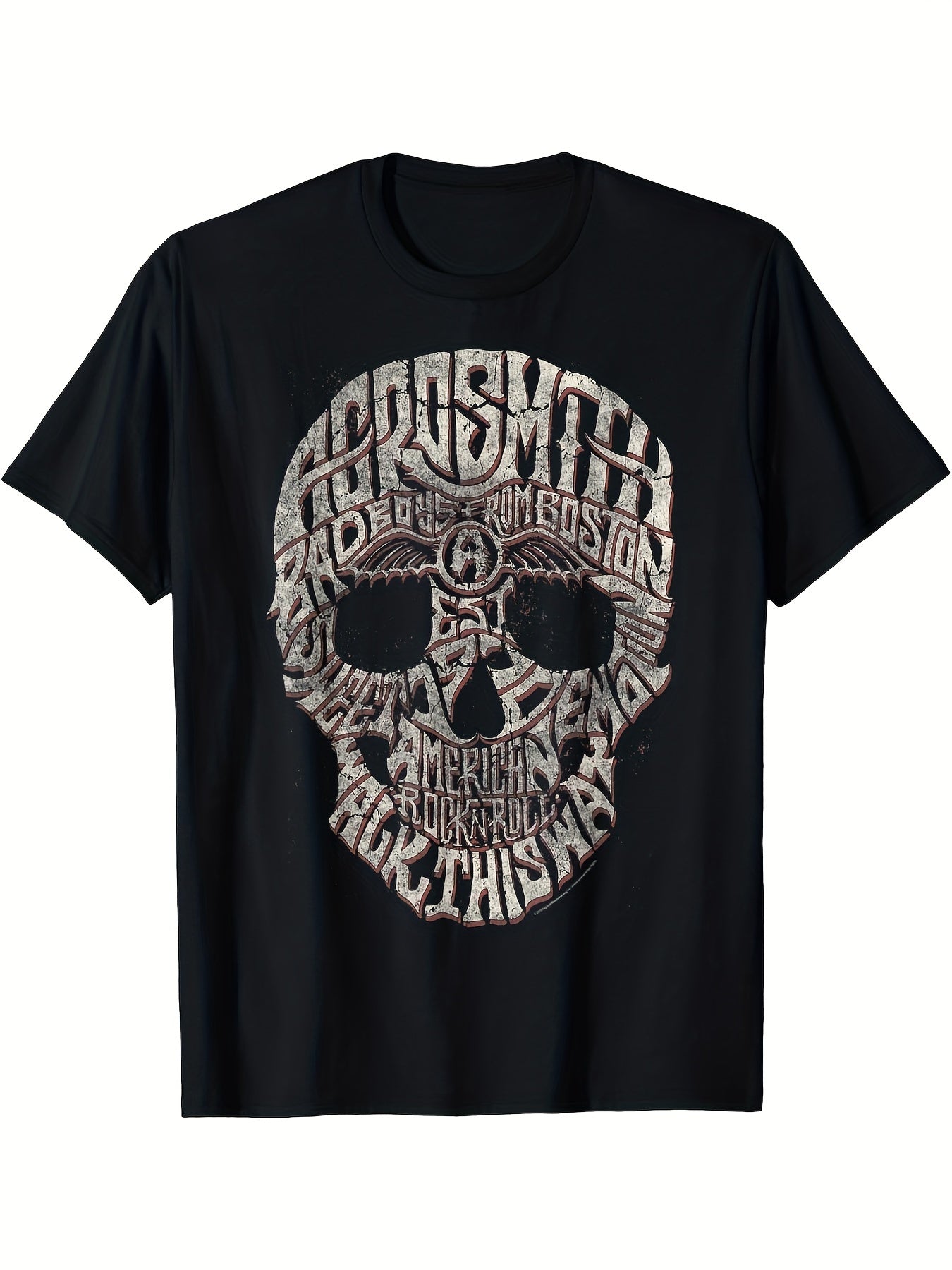 Aerosmith Forever T-Shirt - Men's All Over Print Casual Tee - Premium T-Shirt from Lizard Vigilante - Just $26.99! Shop now at Lizard Vigilante