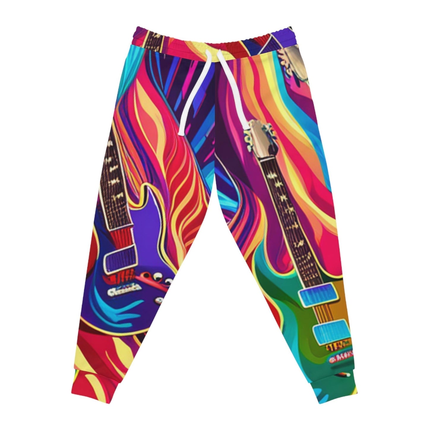 Psychedelic Things Athletic Joggers - Lizard Vigilante