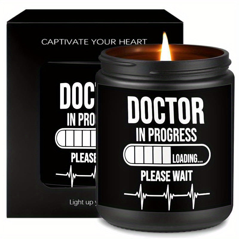 One Lavender Scented Candle, 5.3 Ounces, Made from Soybean Wax. A Great Gift Idea for Doctors, Physicians, And Medical Professionals, Suitable for Both Men And Women, As Well As And . Perfect for Birthdays, Christmas, Thanksg