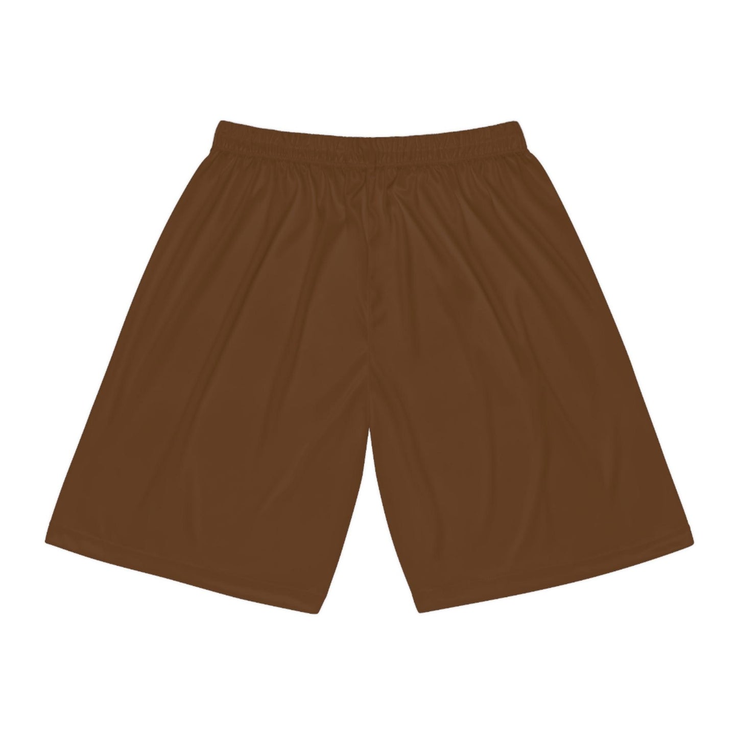 Basketball Shorts - Brown - Lizard Vigilante