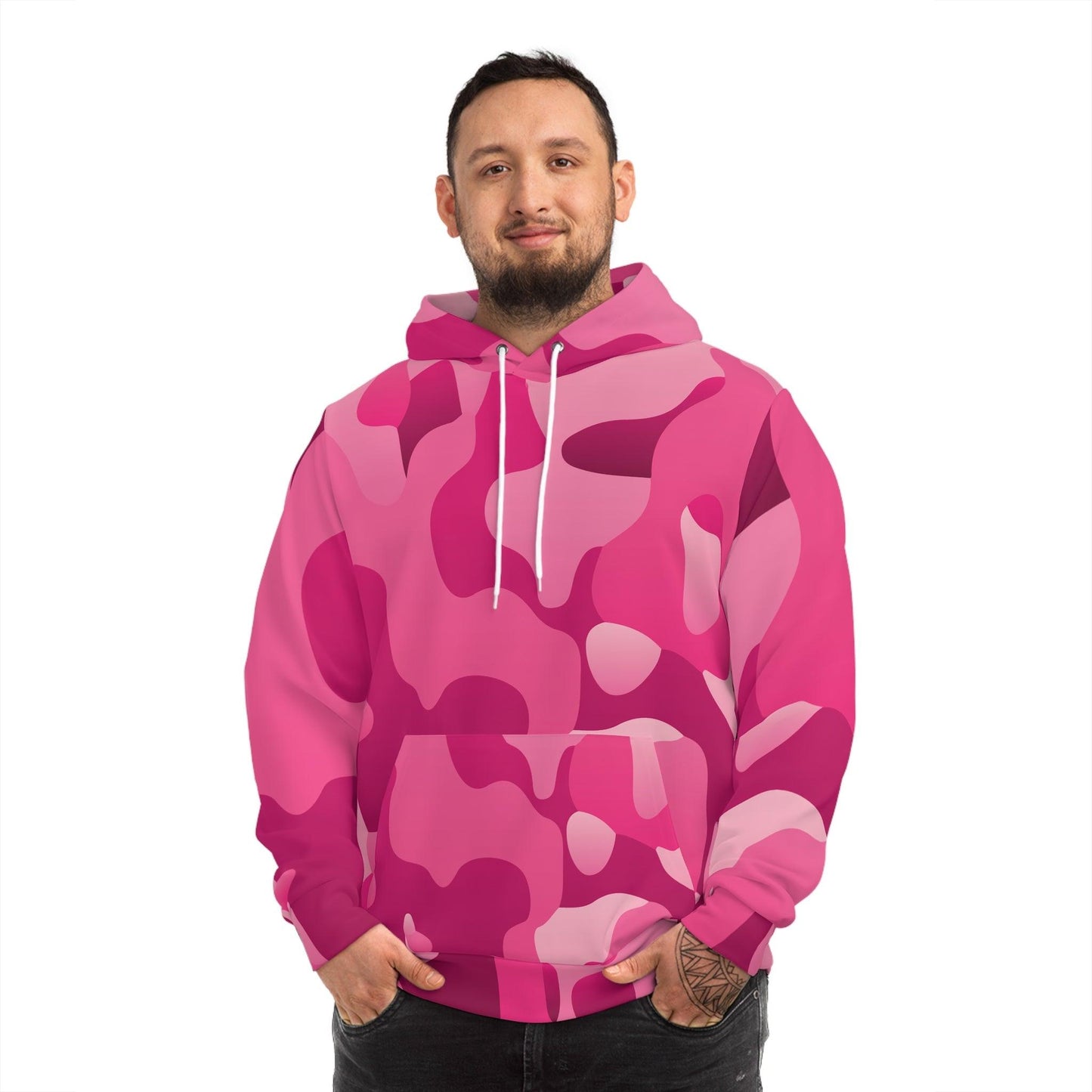 Pink Camo Fashion Hoodie - Lizard Vigilante