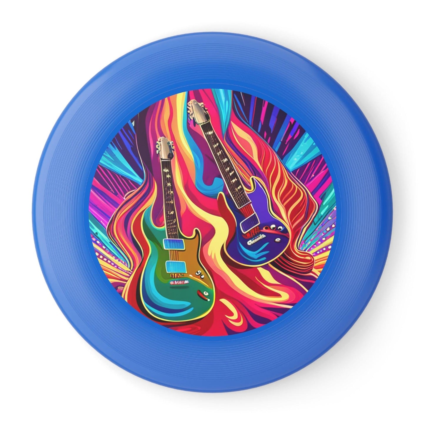 Psychedelic Guitars Wham-O Frisbee - Lizard Vigilante