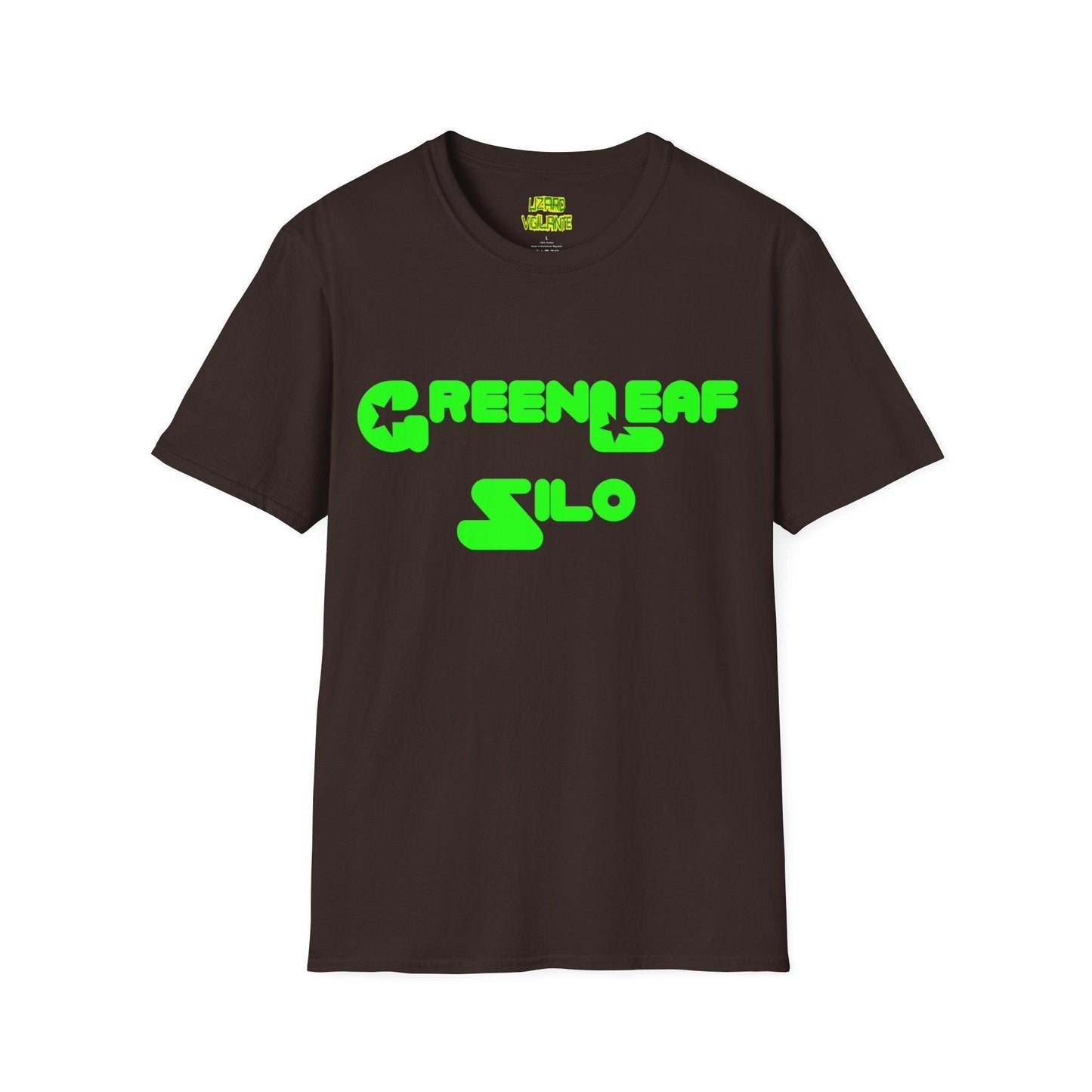 GreenLeaf Silo Starfont Unisex Softstyle T-Shirt - Lizard Vigilante