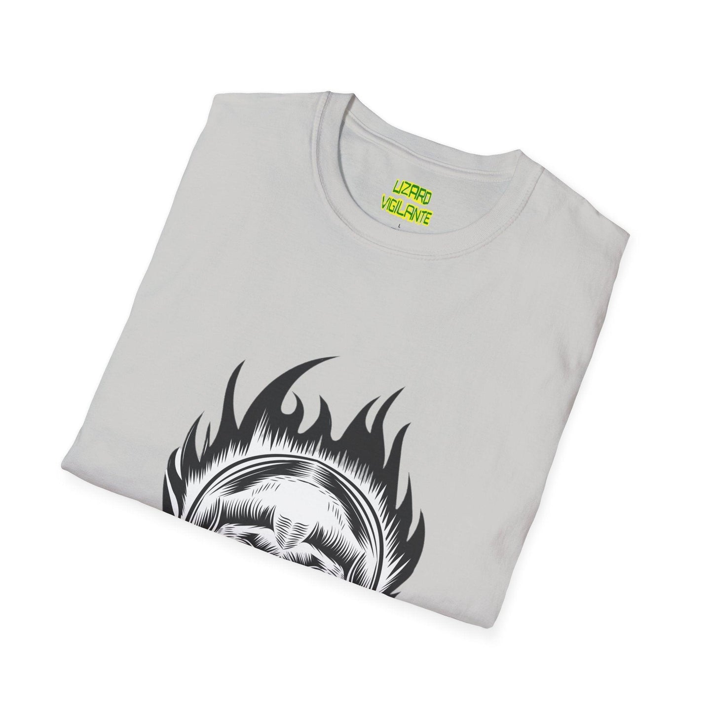 Blazed Unisex Softstyle T-Shirt - Lizard Vigilante