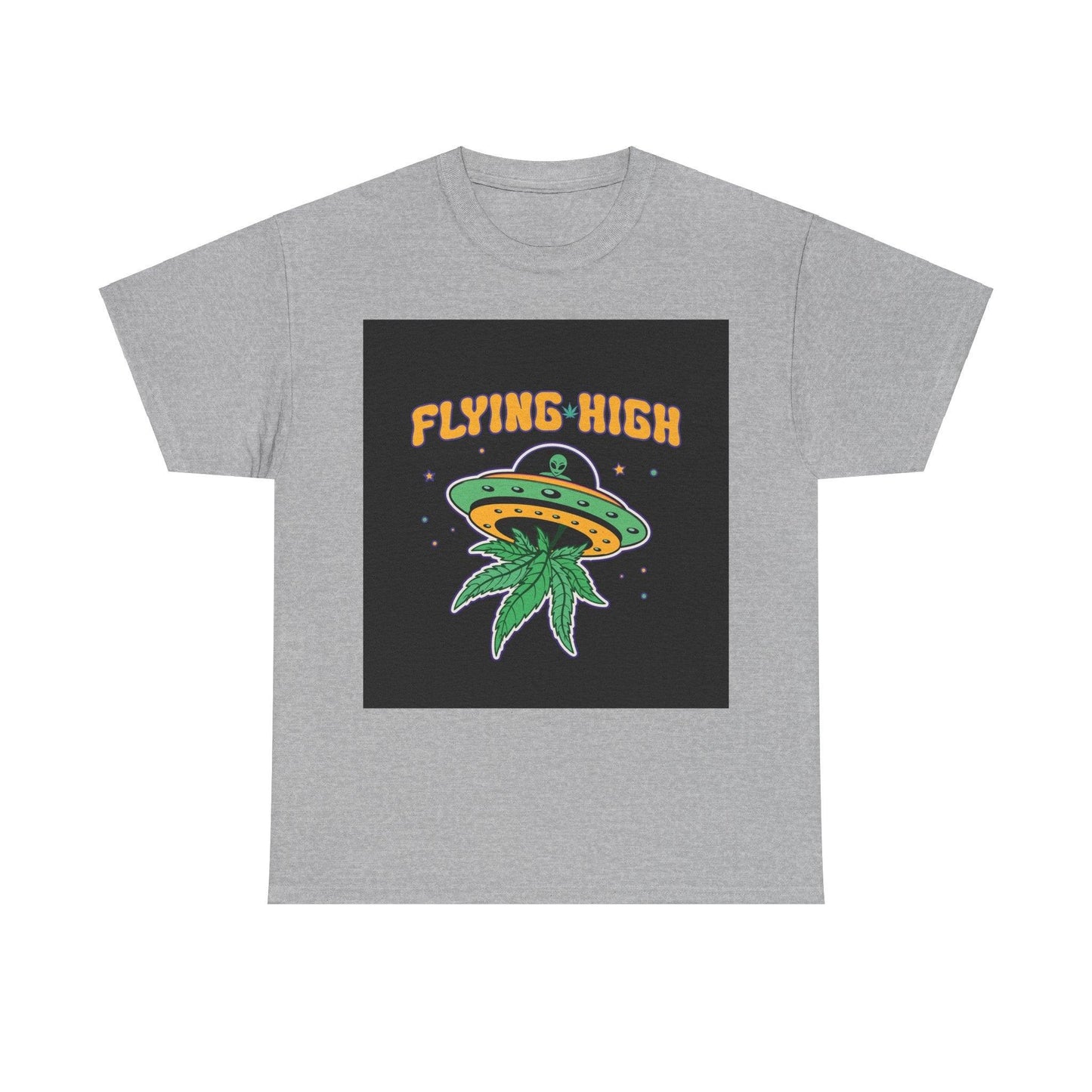 Alien Smoke Unisex Heavy Cotton Tee - Lizard Vigilante