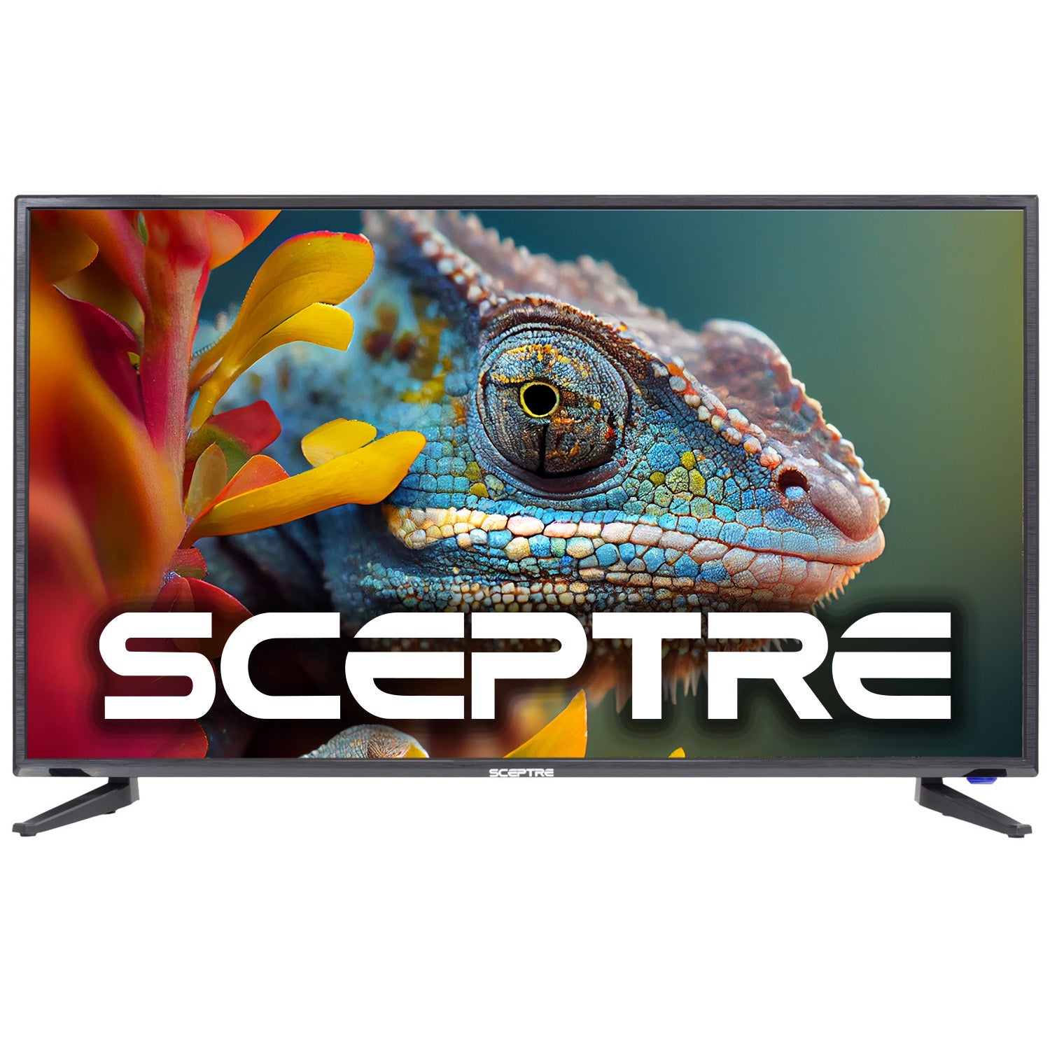 Sceptre 43" LED Television – 1080P FHD Slim Bezel Display with Dual 10W Speakers - Premium television from Lizard Vigilante - Just $199.99! Shop now at Lizard Vigilante