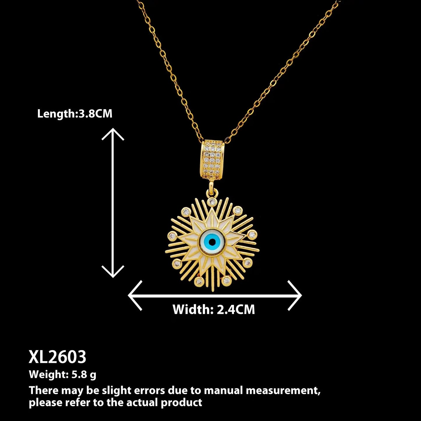 European And American Moon Necklace Niche Non-fading High-grade Accessories