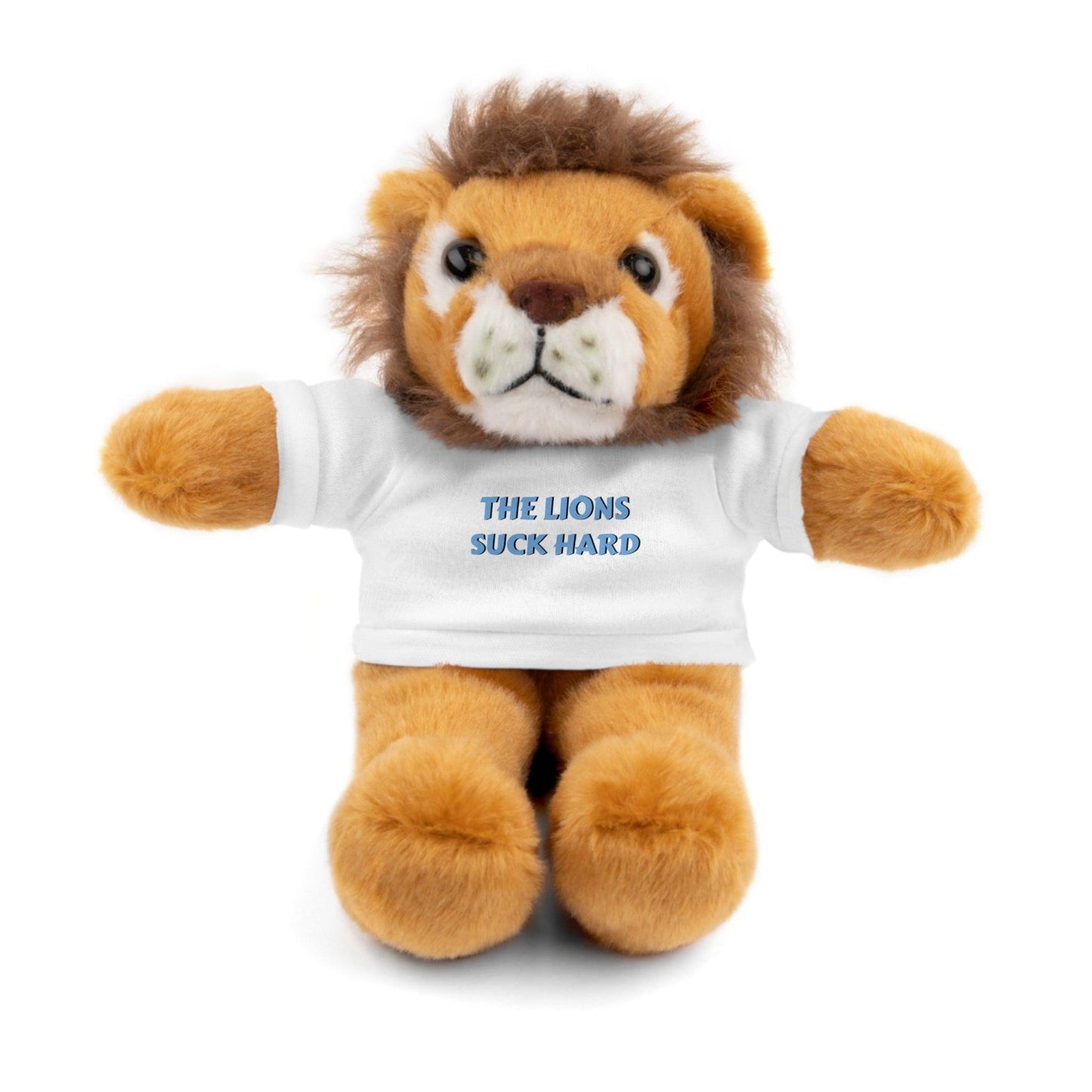 The Lions Suck Hard Stuffed Animals with Tee - Lizard Vigilante