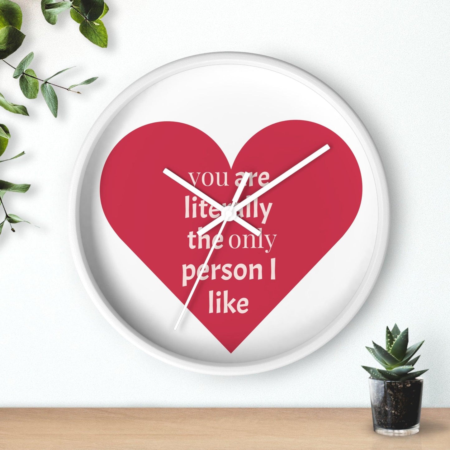 You are literally the only person i like Wall Clock - Lizard Vigilante