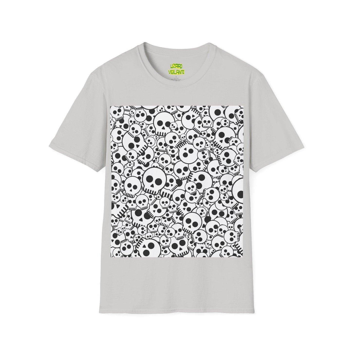 Skull Takeover Unisex Softstyle T-Shirt - Lizard Vigilante