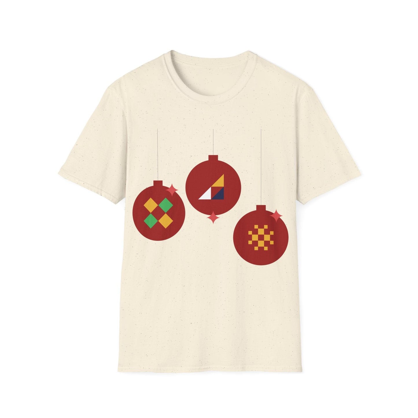 Xmas Balls Unisex Softstyle T-Shirt - Lizard Vigilante