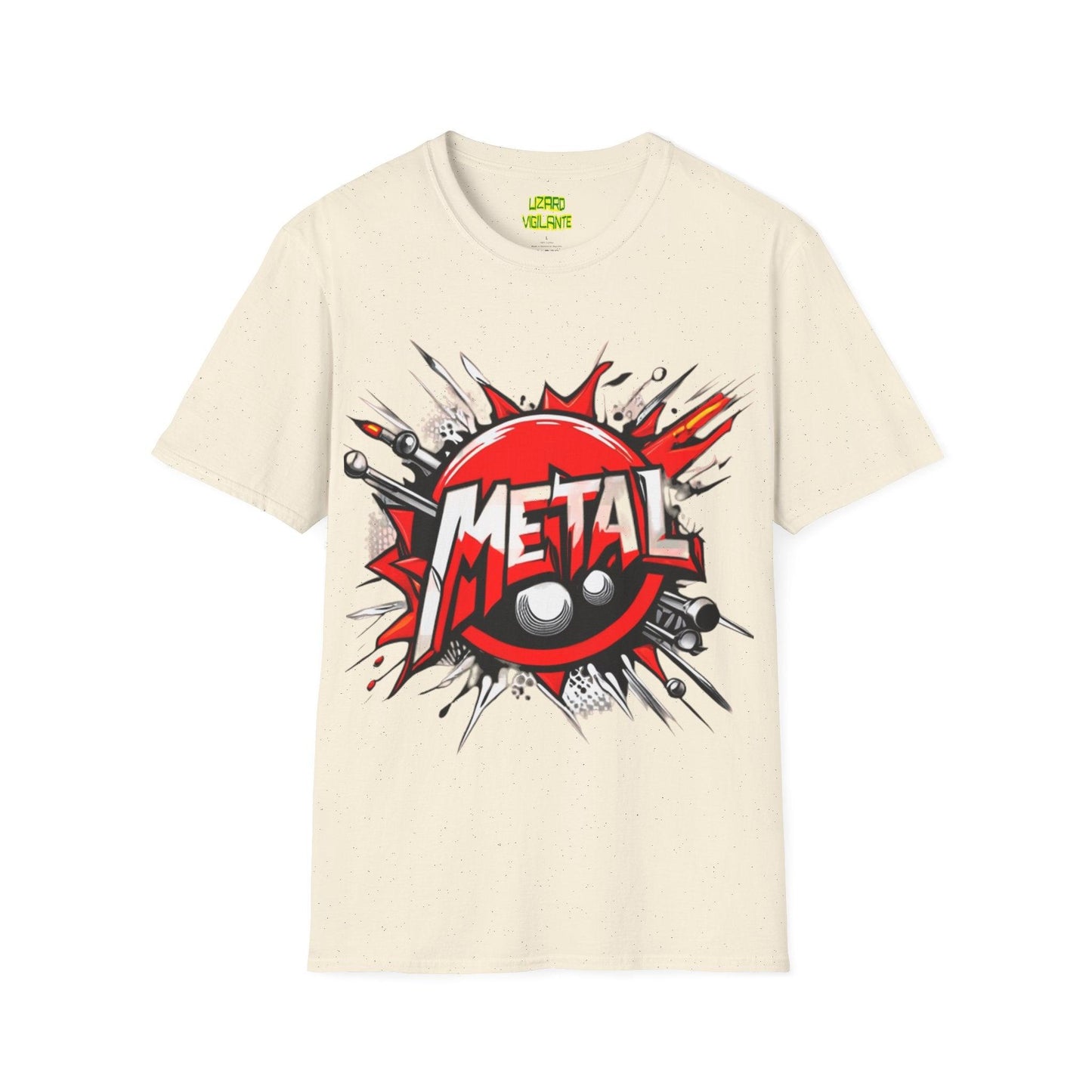 Metal Balls Unisex Softstyle T-Shirt - Lizard Vigilante