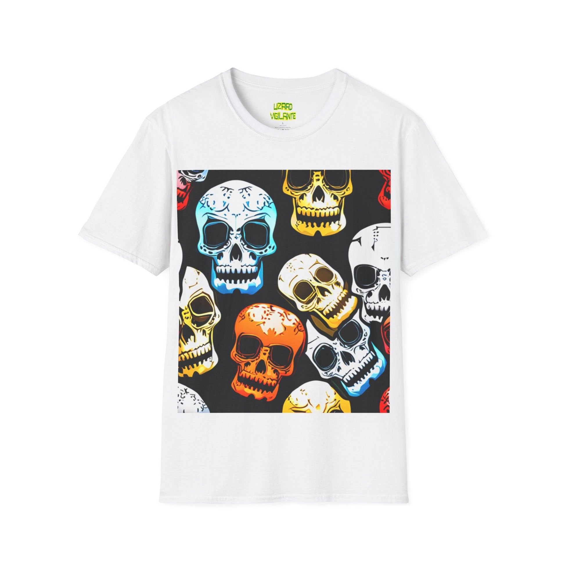 Digital Skulls Unisex Softstyle T-Shirt - Lizard Vigilante