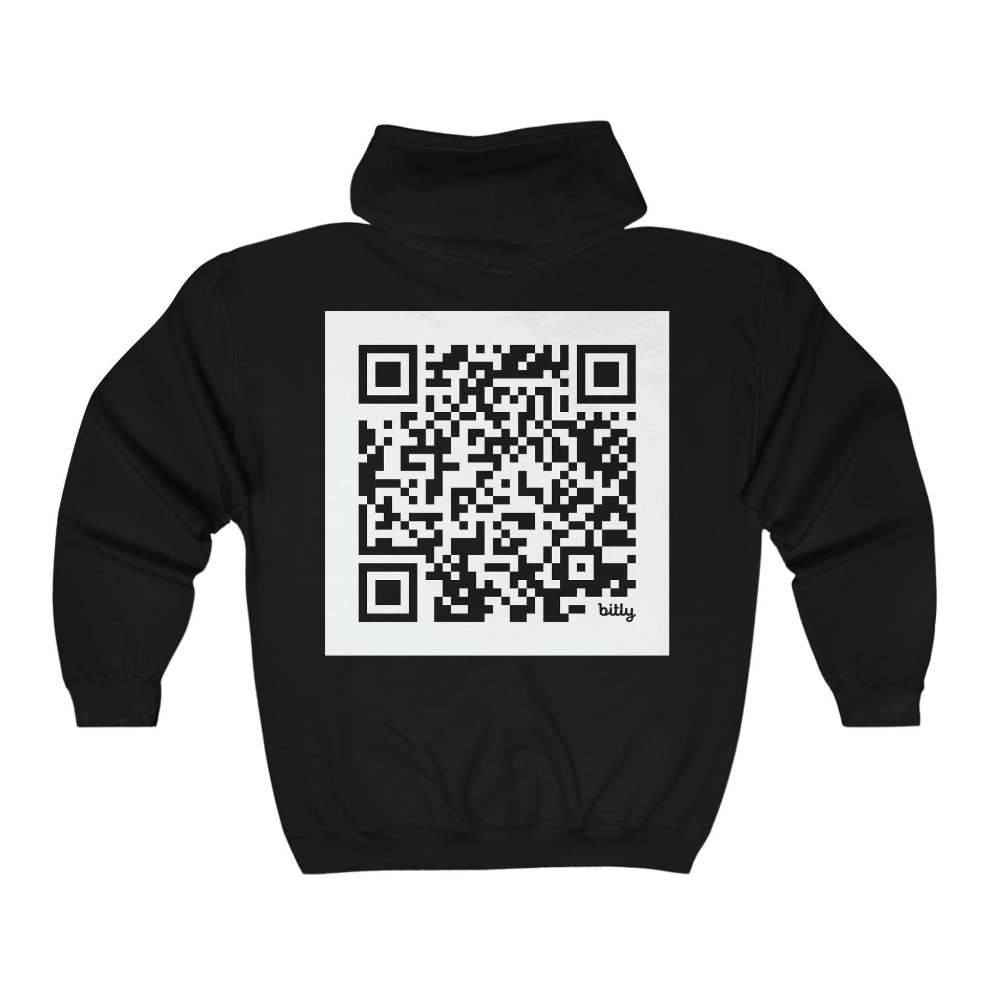 Lizard Vigilante QR Code Unisex Heavy Blend™ Full Zip Hooded Sweatshirt - Lizard Vigilante