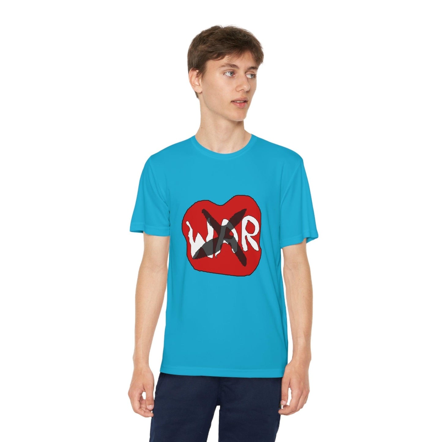 No War Logo Youth Competitor Tee - Lizard Vigilante