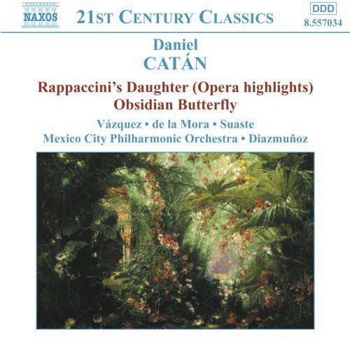 D. CATAN - Rappaccini's Daughter / Obsidian Butterfly [CD]