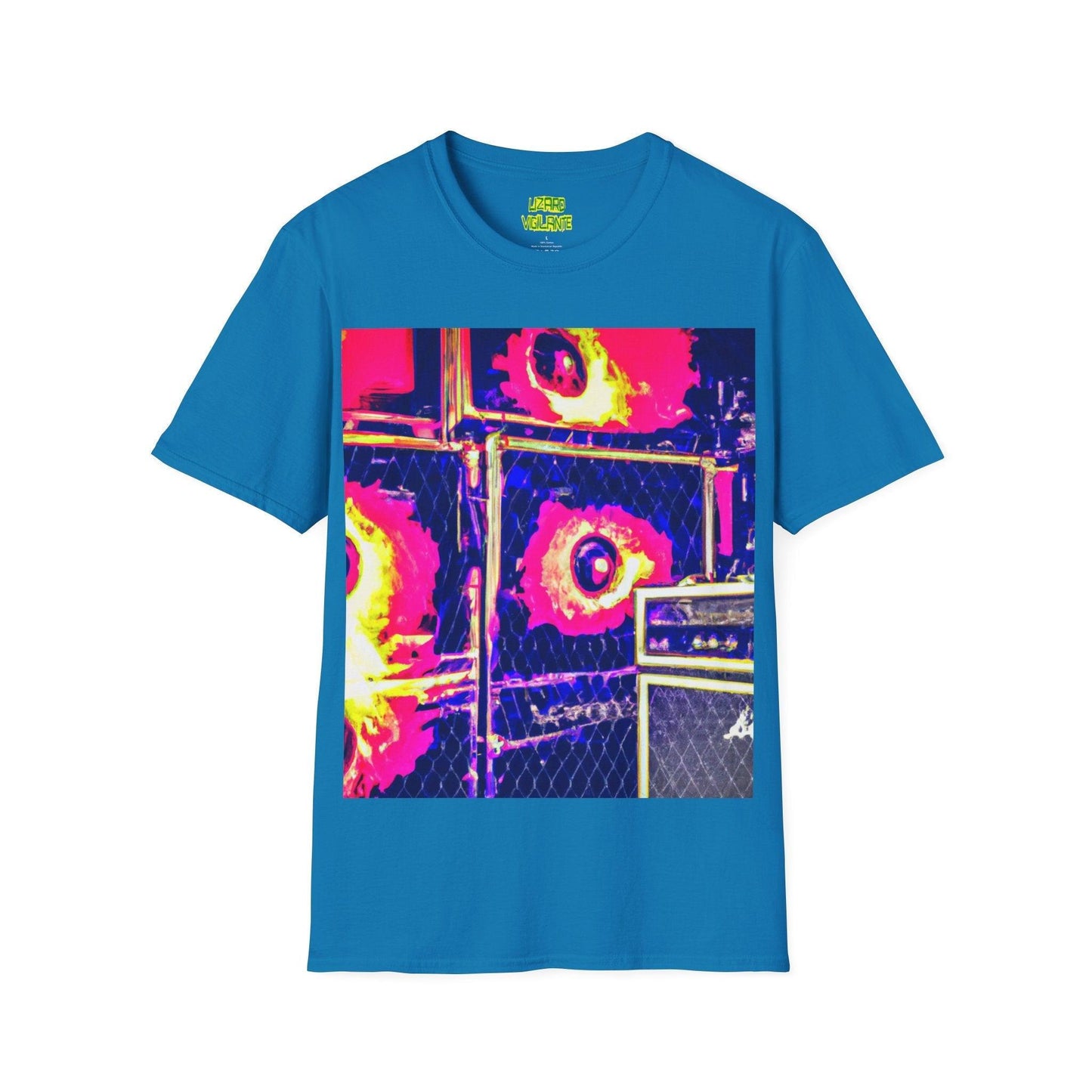 UnderAmped Unisex Softstyle T-Shirt - Lizard Vigilante