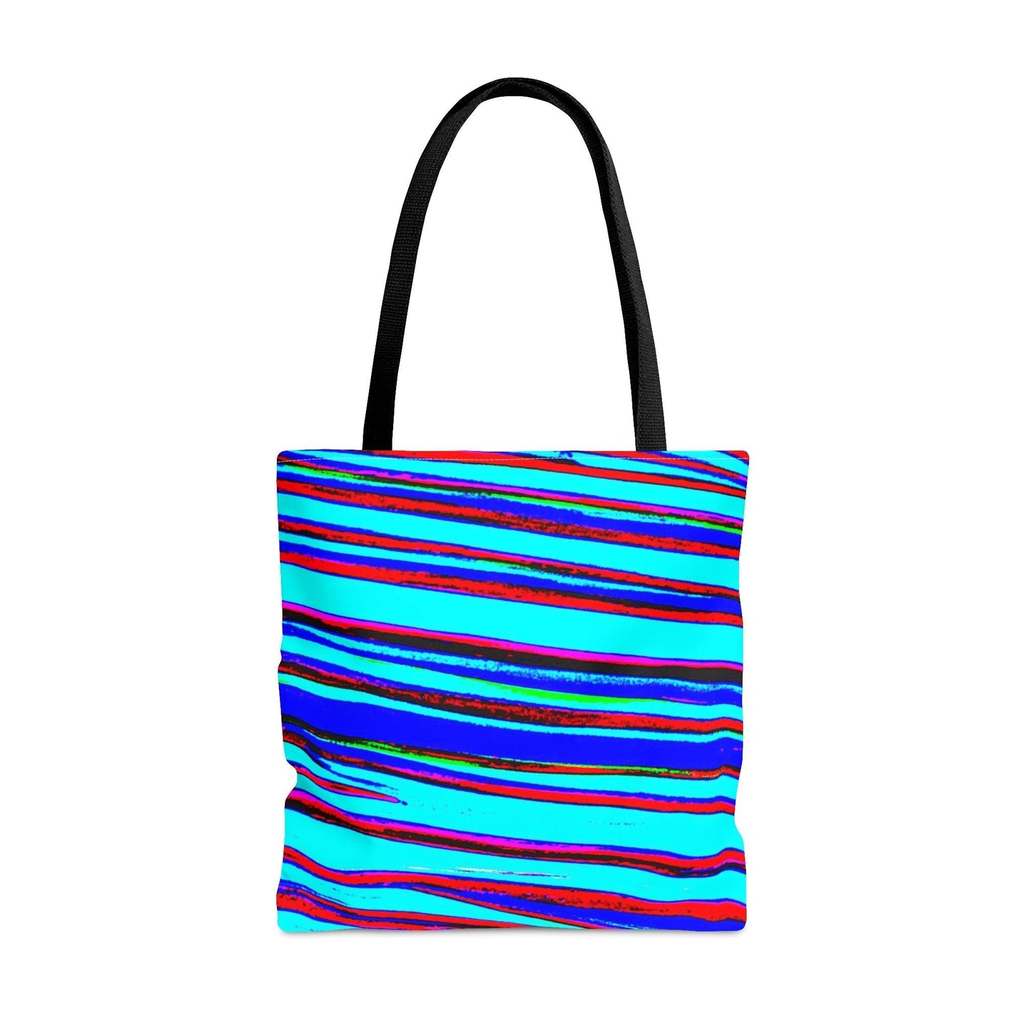 Strips Tote Bag - Lizard Vigilante