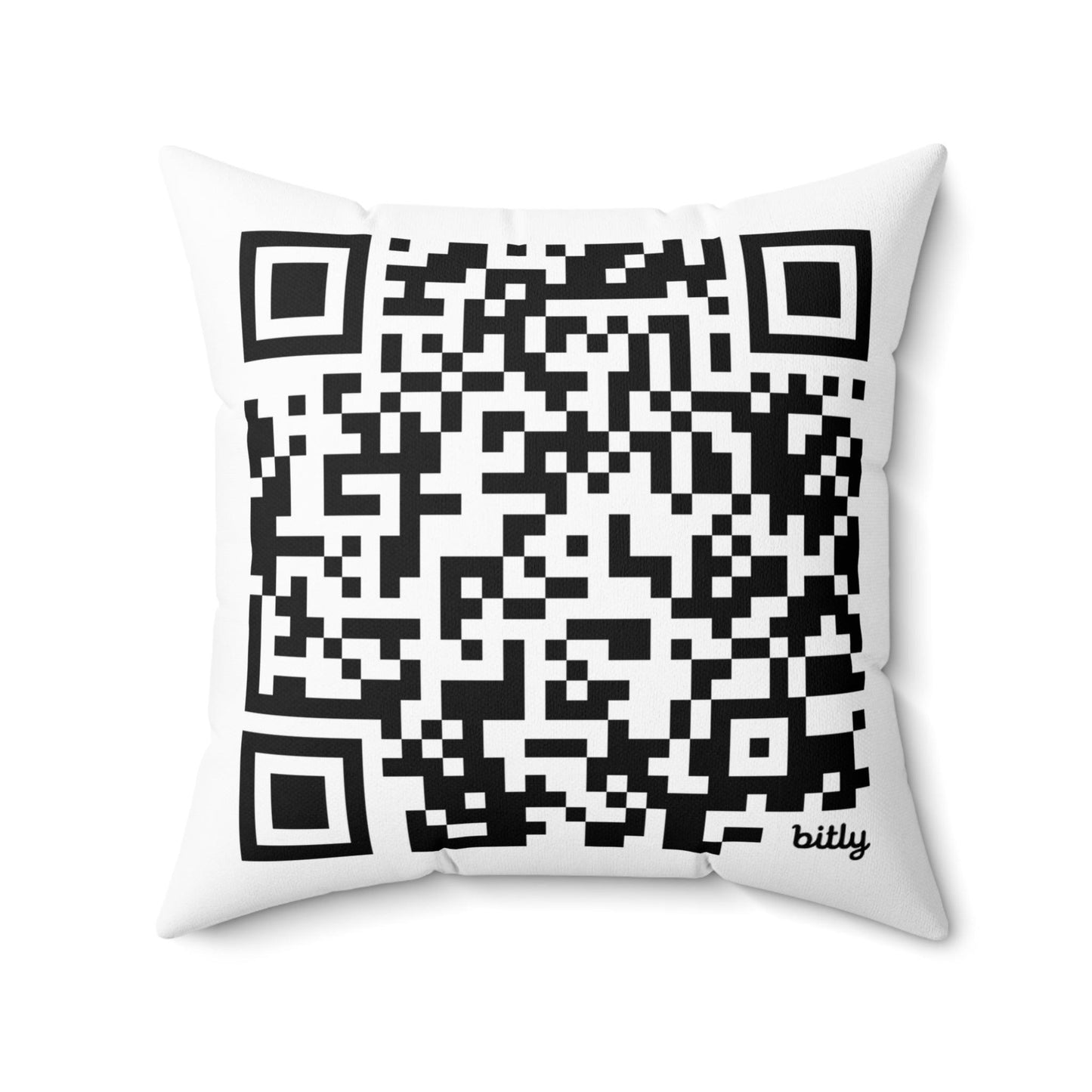 QR Code Faux Suede Square Pillow - Lizard Vigilante Coded - Lizard Vigilante