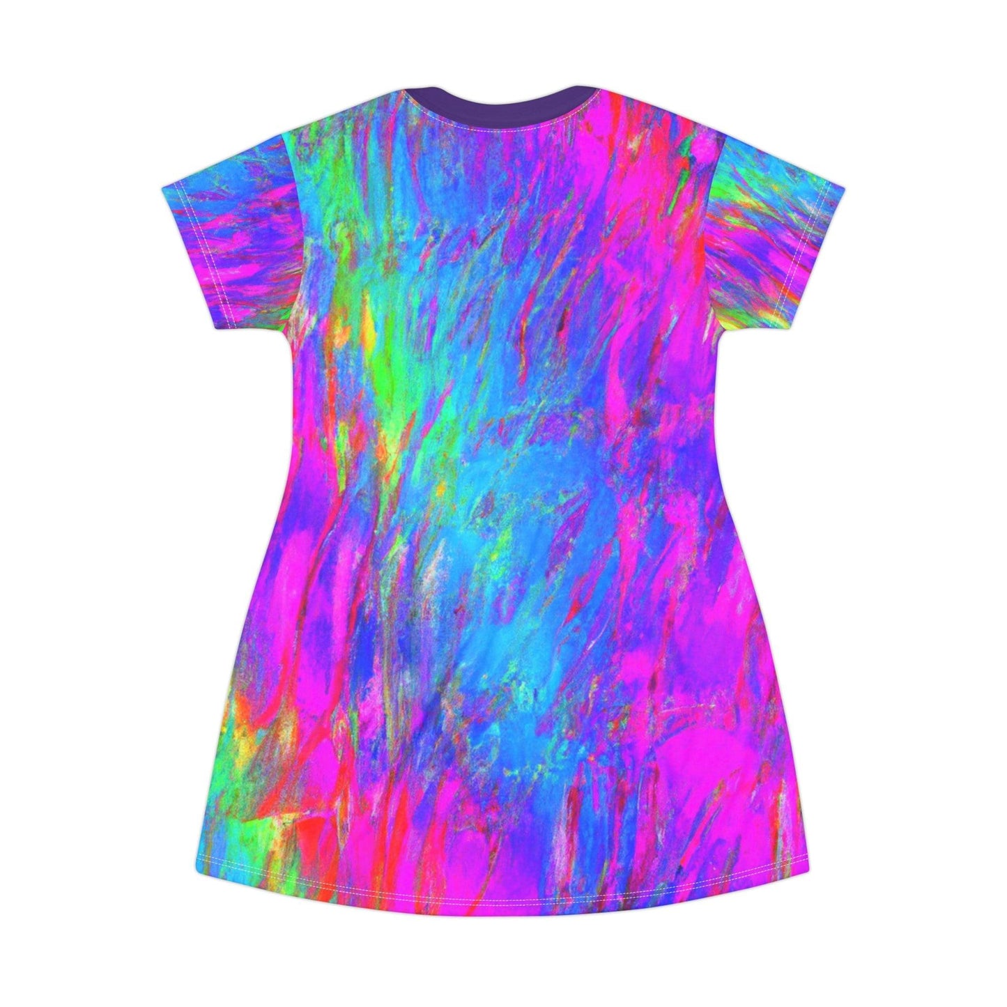 Supercolor Gel T-Shirt Dress - Lizard Vigilante