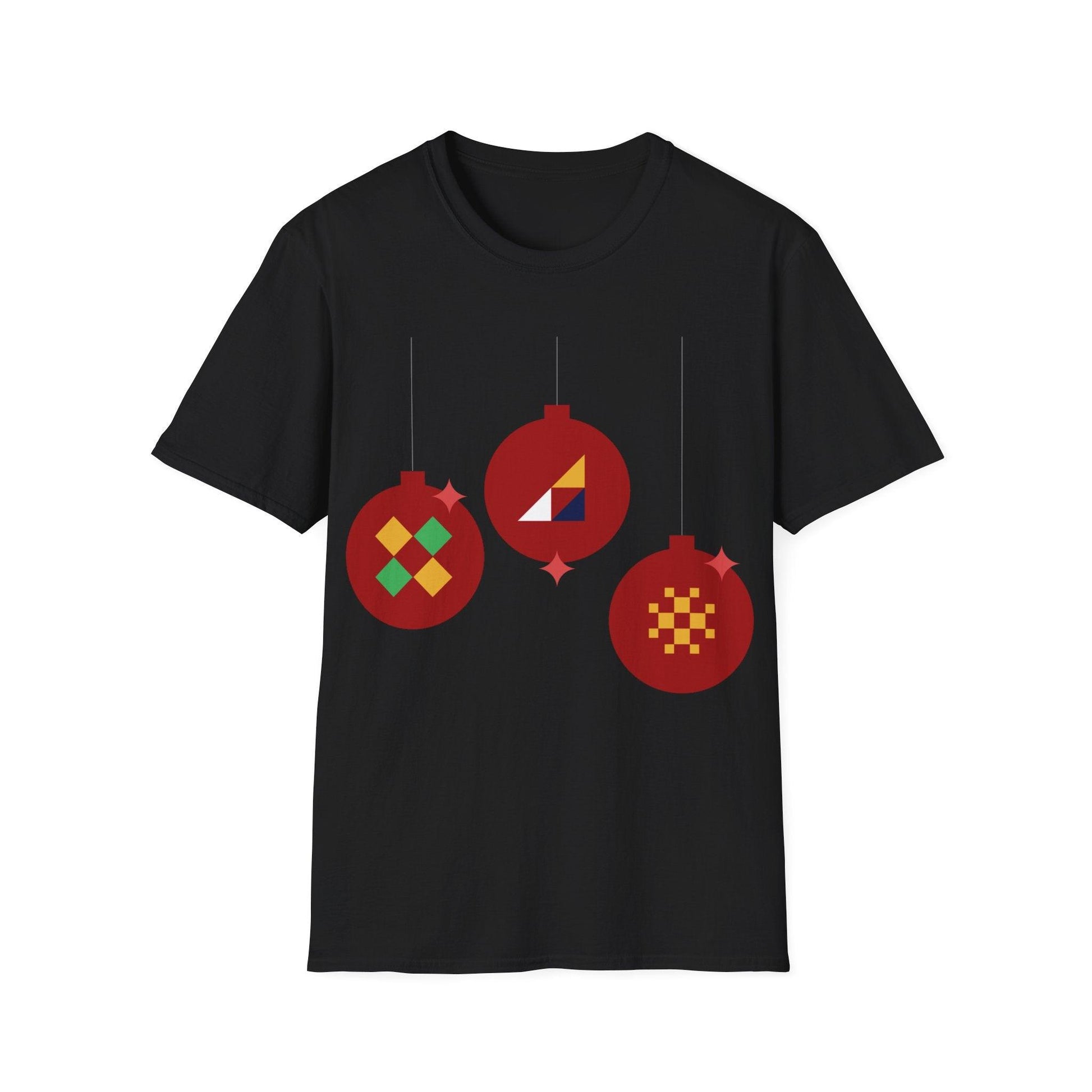 Xmas Balls Unisex Softstyle T-Shirt - Lizard Vigilante