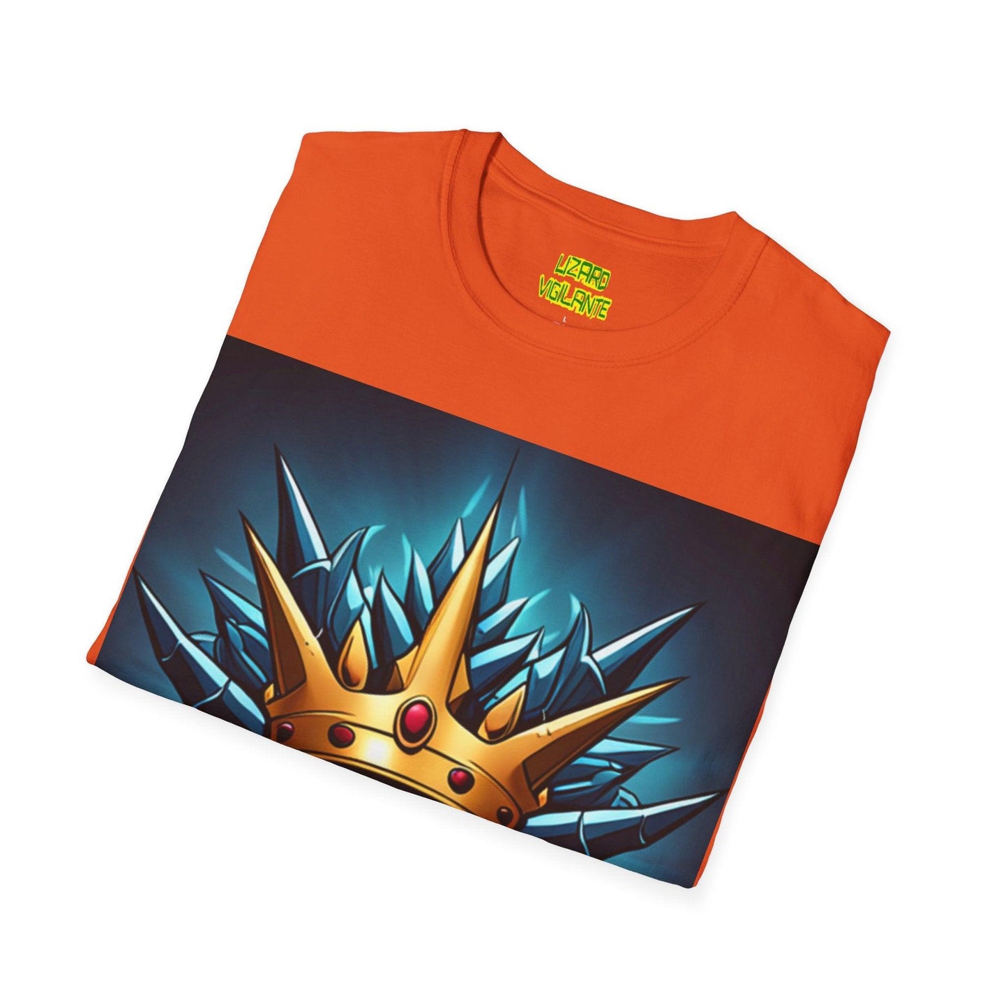 Blue Skeleton Queen Unisex Softstyle T-Shirt - Lizard Vigilante