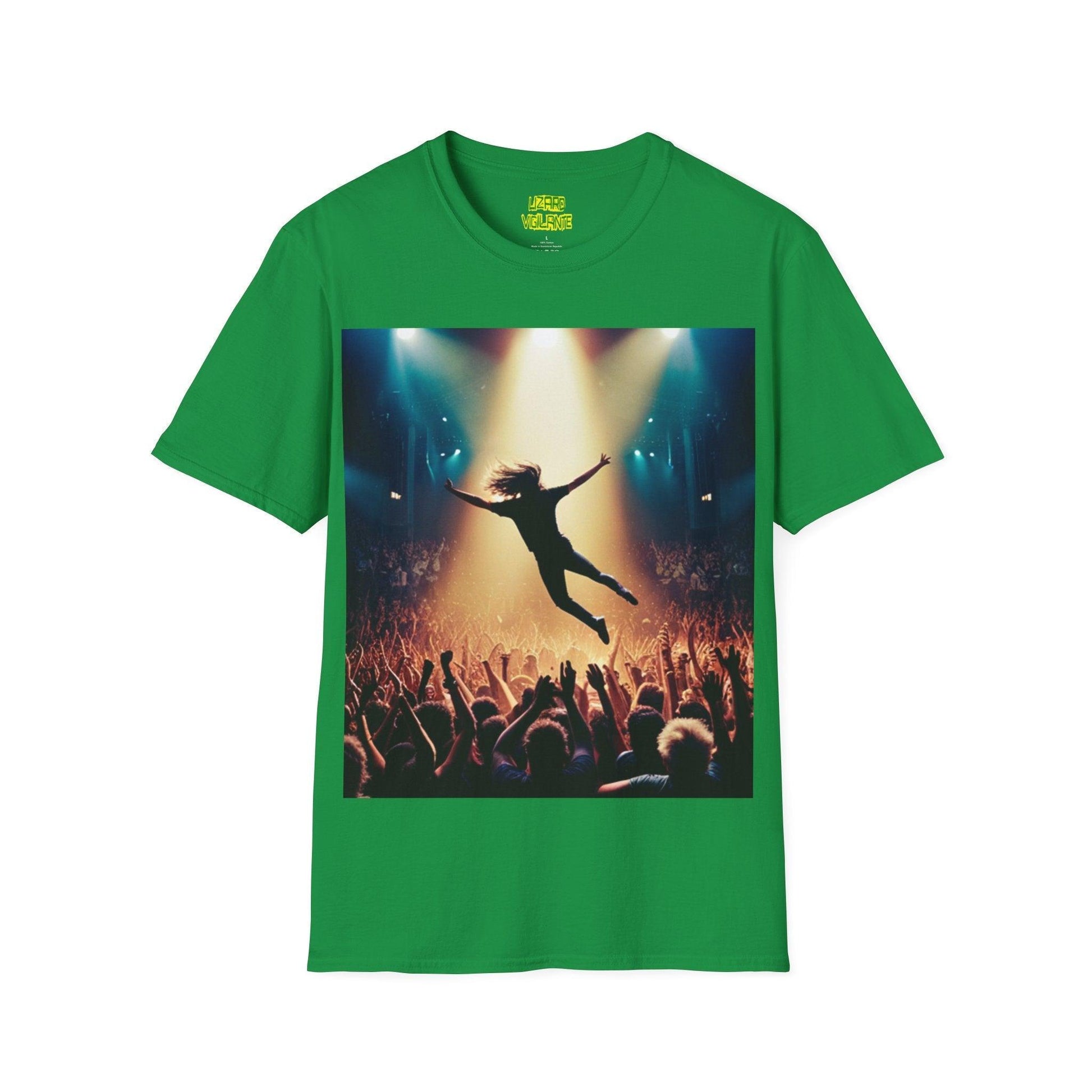 Concert Style Unisex Softstyle T-Shirt - Lizard Vigilante