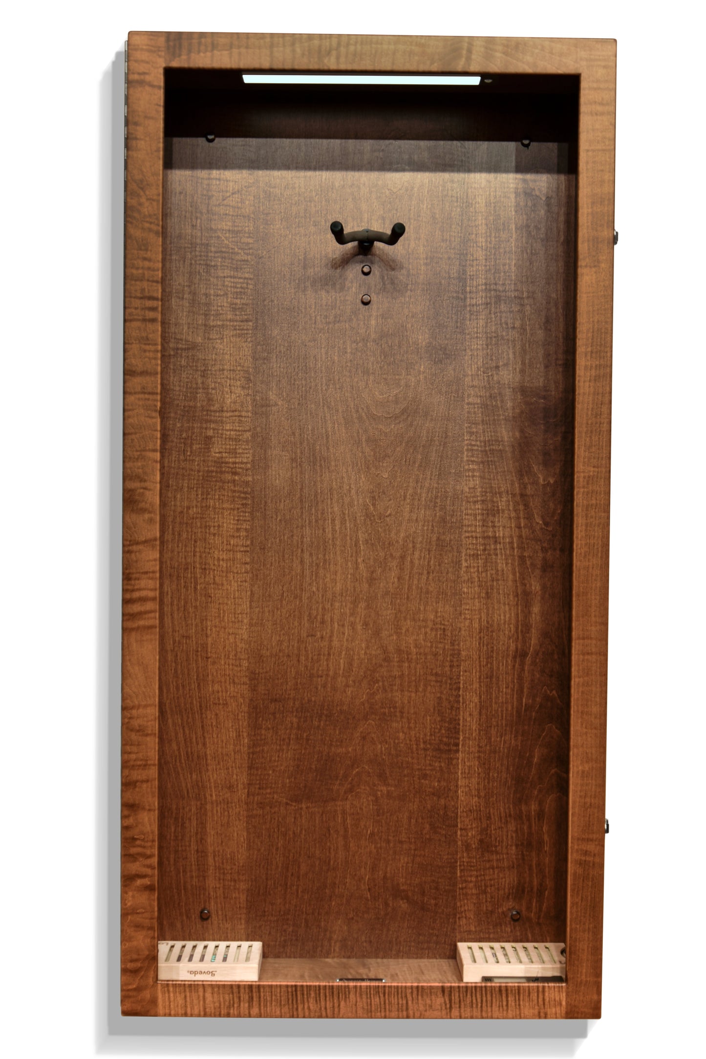 ClimaCase Rectangle Humidor - Flamed Maple with Boston Stain