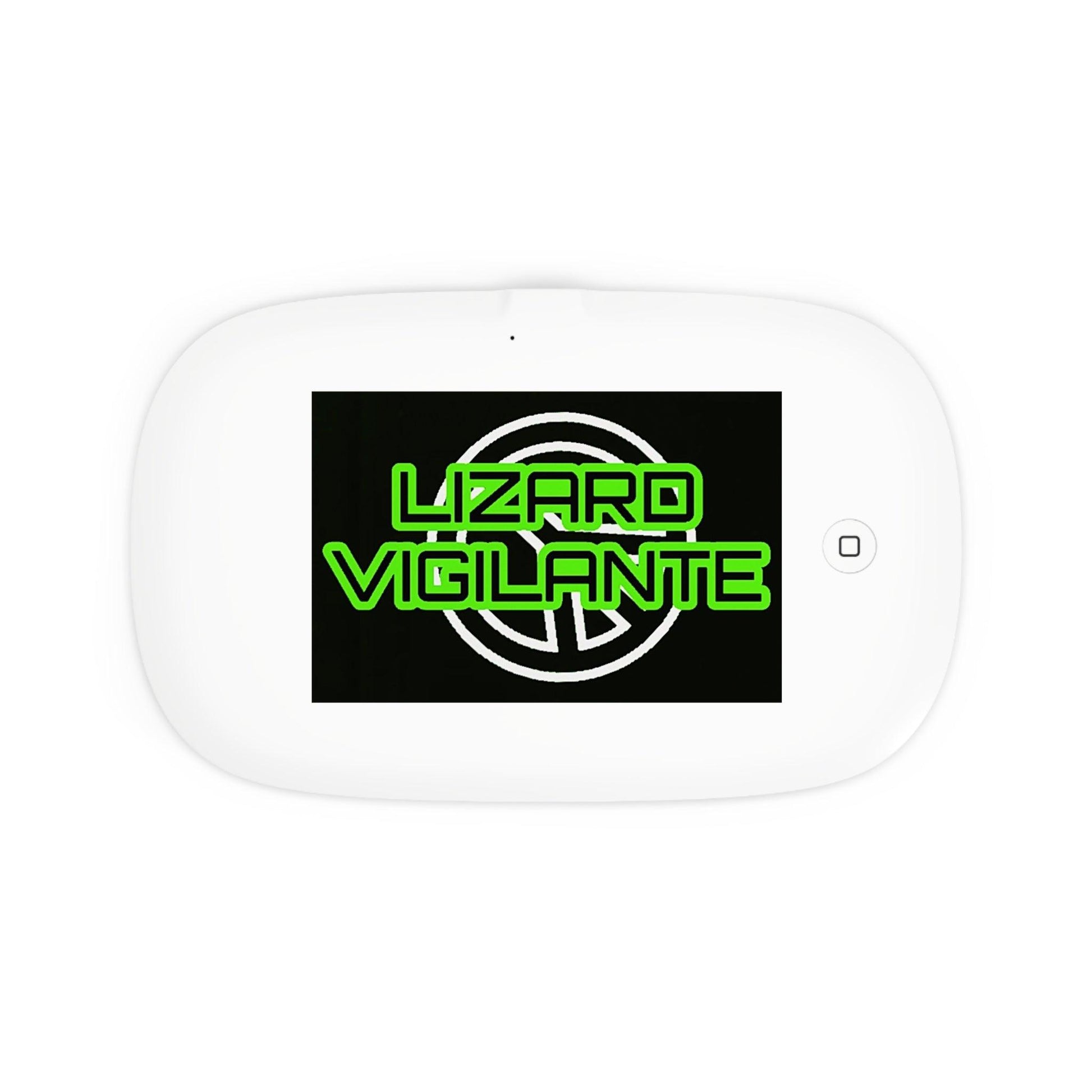 Lizard Vigilante UV Phone Sanitizer and Wireless Charging Pad - Lizard Vigilante