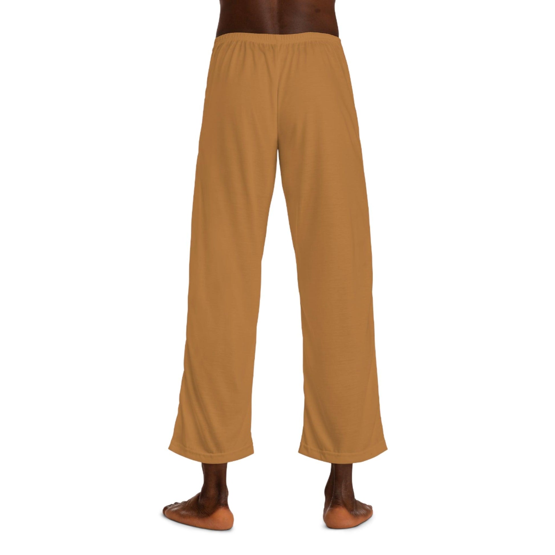 Men's Pajama Pants - Light Brown - Lizard Vigilante