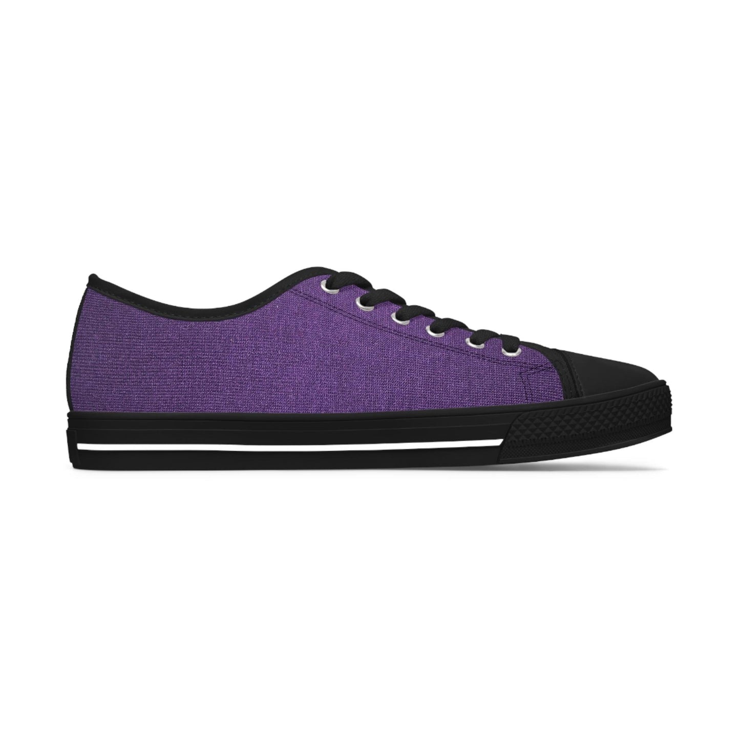 Fauz Purple Silk Women's Low Top Sneakers - Lizard Vigilante