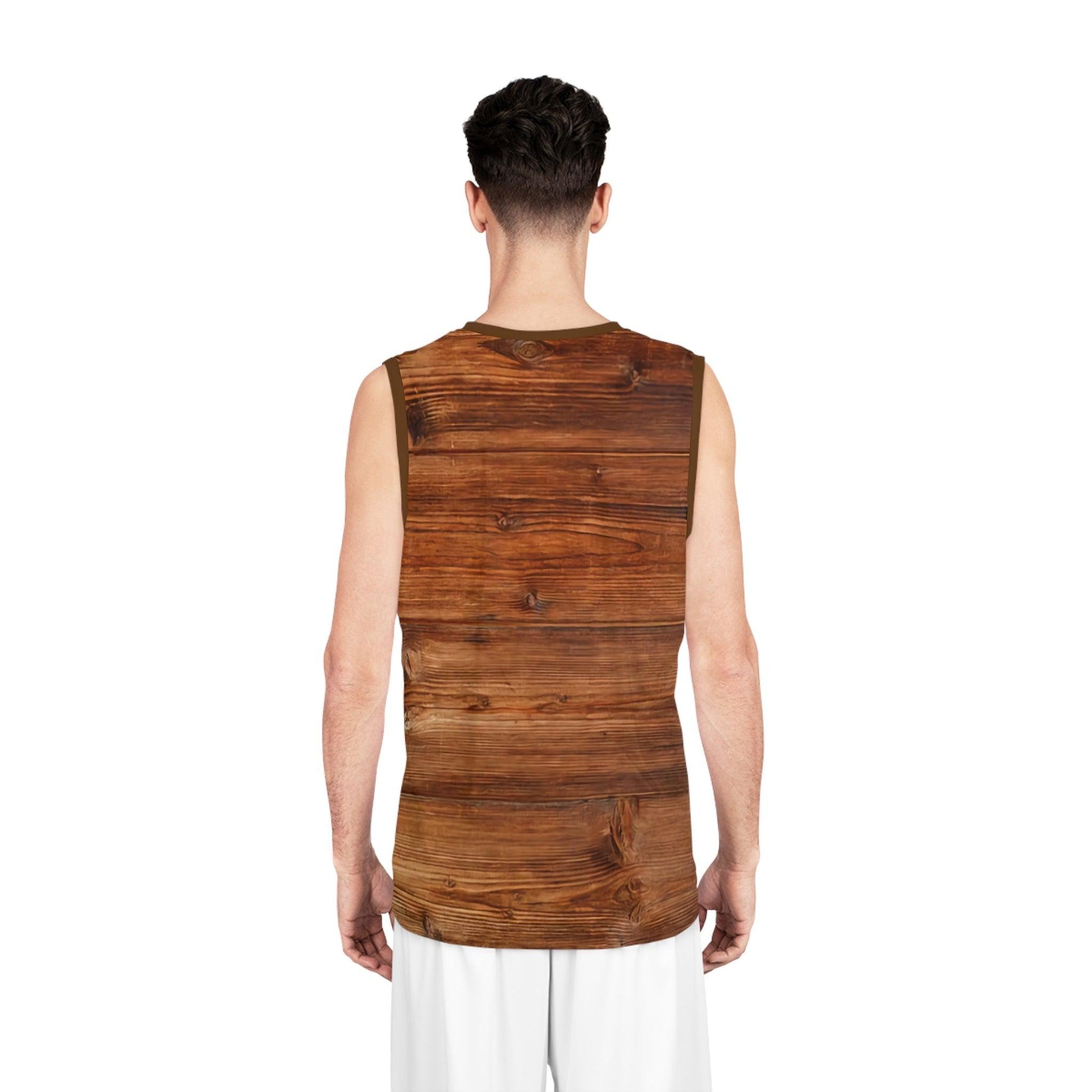 Wood-Maker Basketball Jersey - Lizard Vigilante