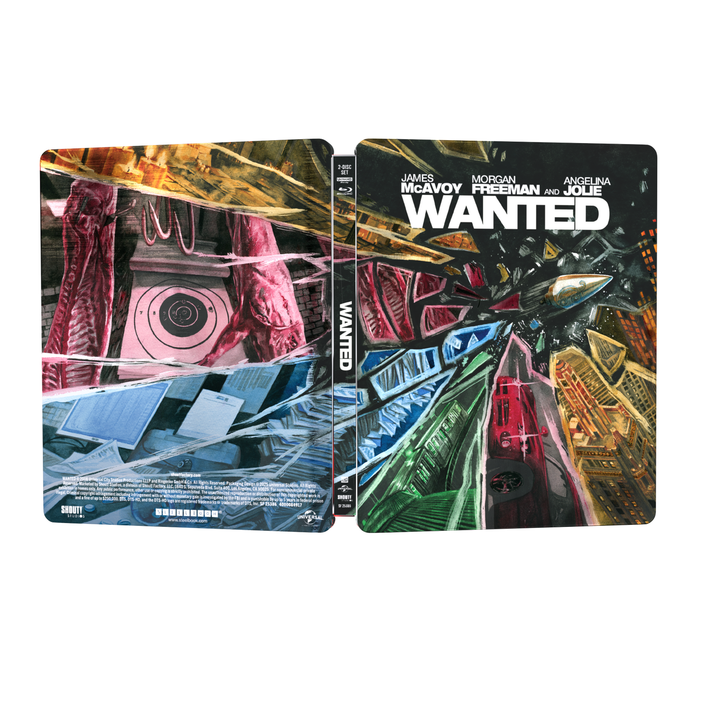 Wanted - Steelbook [4K Ultra HD + Blu-ray]