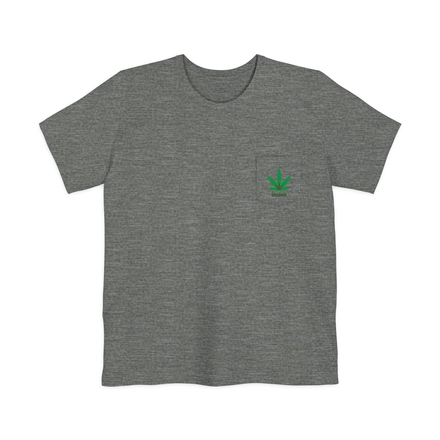 It's Organic Pot Leaf Unisex Pocket T-shirt - Lizard Vigilante