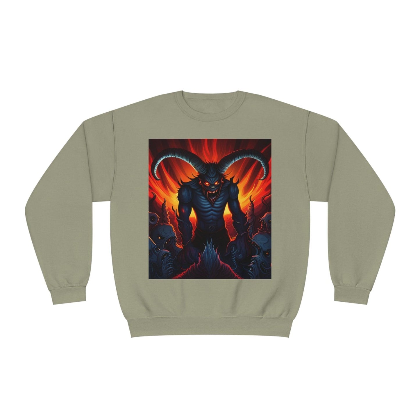 Horny Devil Unisex NuBlend® Crewneck Sweatshirt - Lizard Vigilante