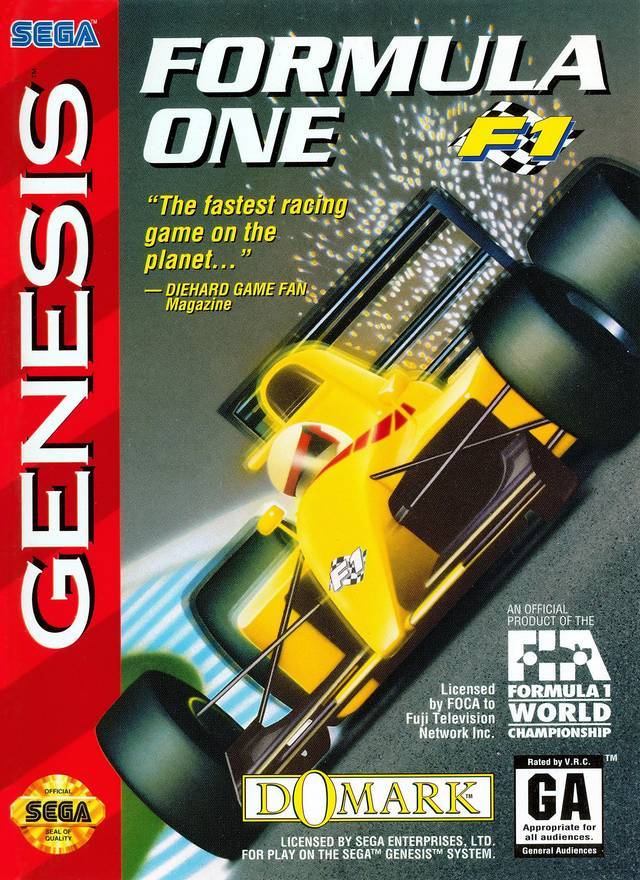 Formula One- F1 (Sega Genesis)