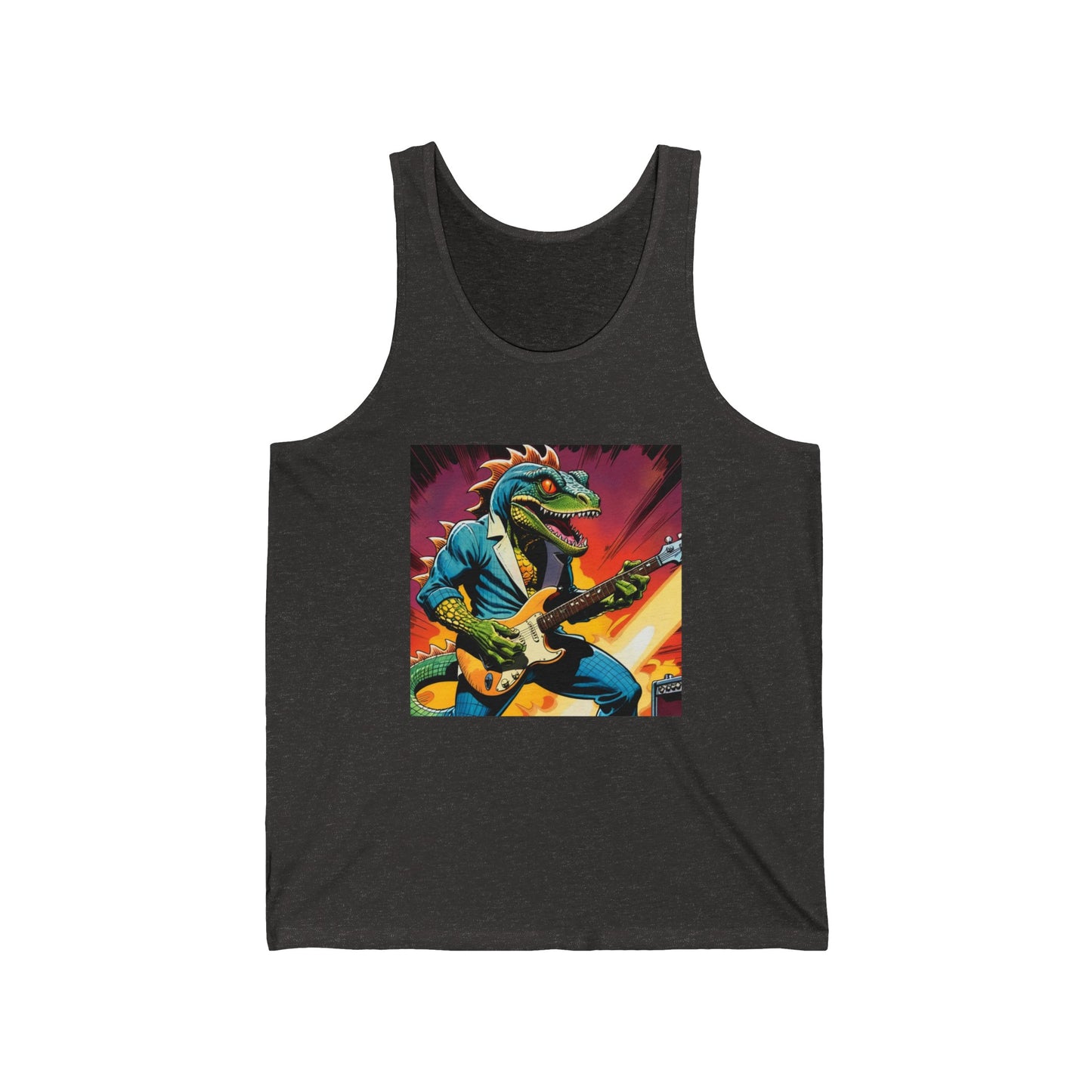 Lizard X. Vigilante Unisex Jersey Tank - Lizard Vigilante