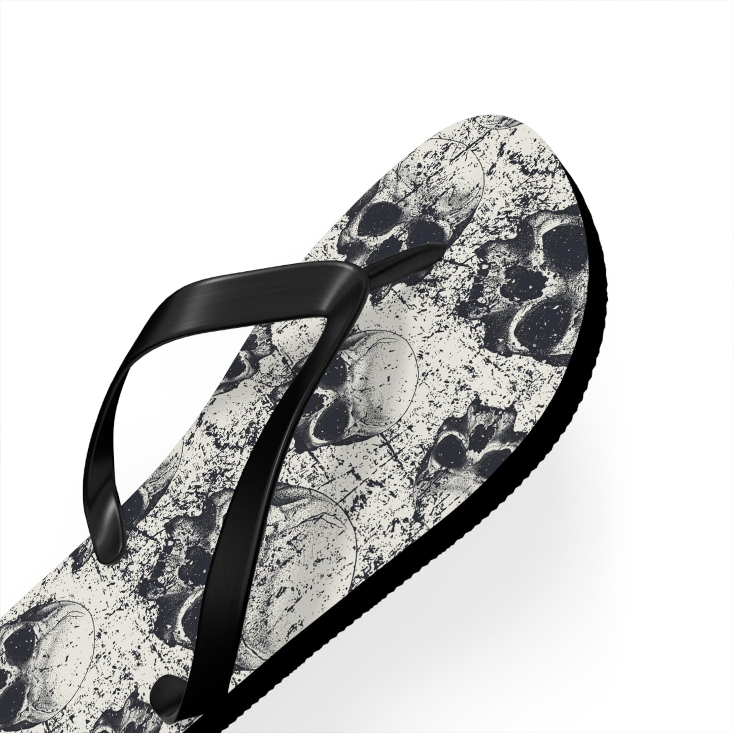 Ancient Skulls Flip Flops - Premium Shoes from Printify - Just $27.99! Shop now at Lizard Vigilante