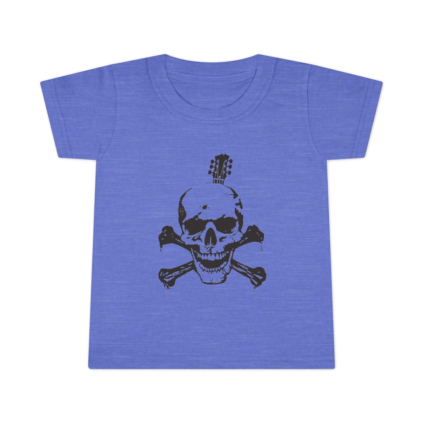 Guitar Skull Cross Bones Toddler T-shirt - Premium Kids clothes from Printify - Just $24.99! Shop now at Lizard Vigilante