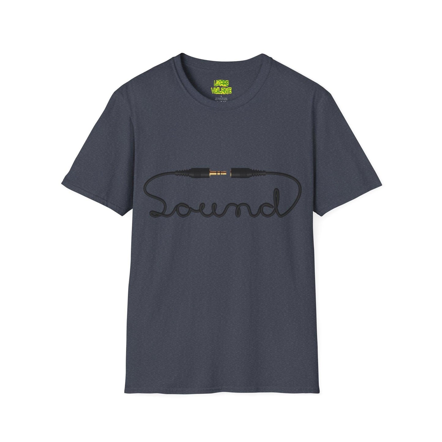 Sound Link Unisex Softstyle T-Shirt - Lizard Vigilante