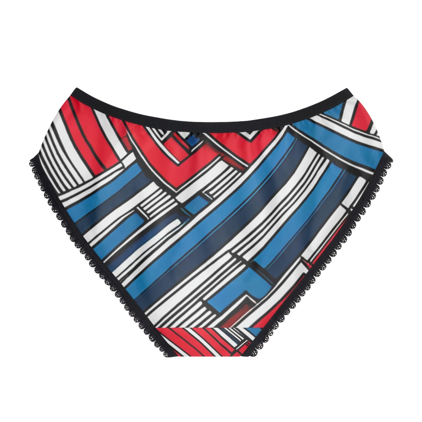 Geometric Patriot Women's Briefs - Lizard Vigilante