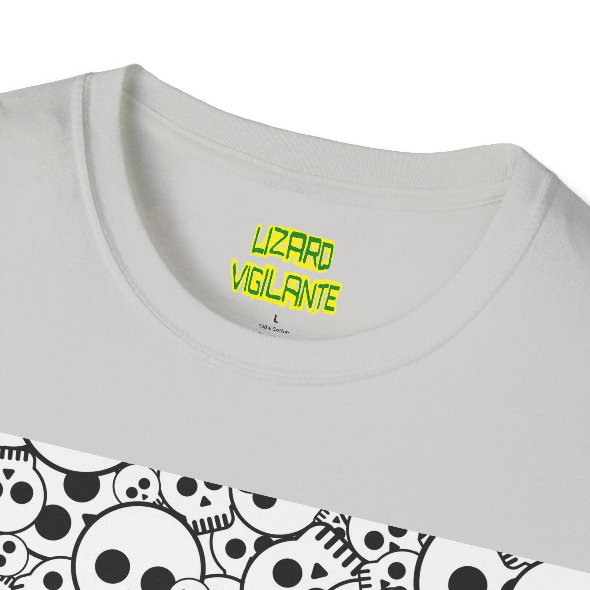 Skull Takeover Unisex Softstyle T-Shirt - Lizard Vigilante