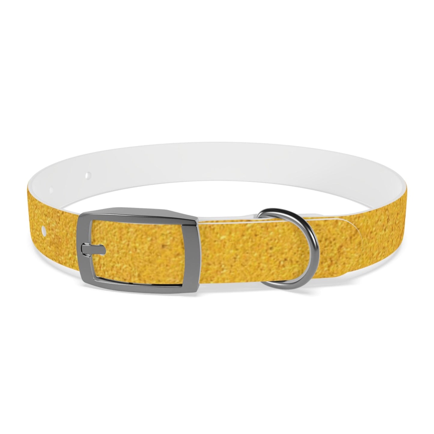 Faux Gold Dog Collar 4 Sizes S-XL - Lizard Vigilante